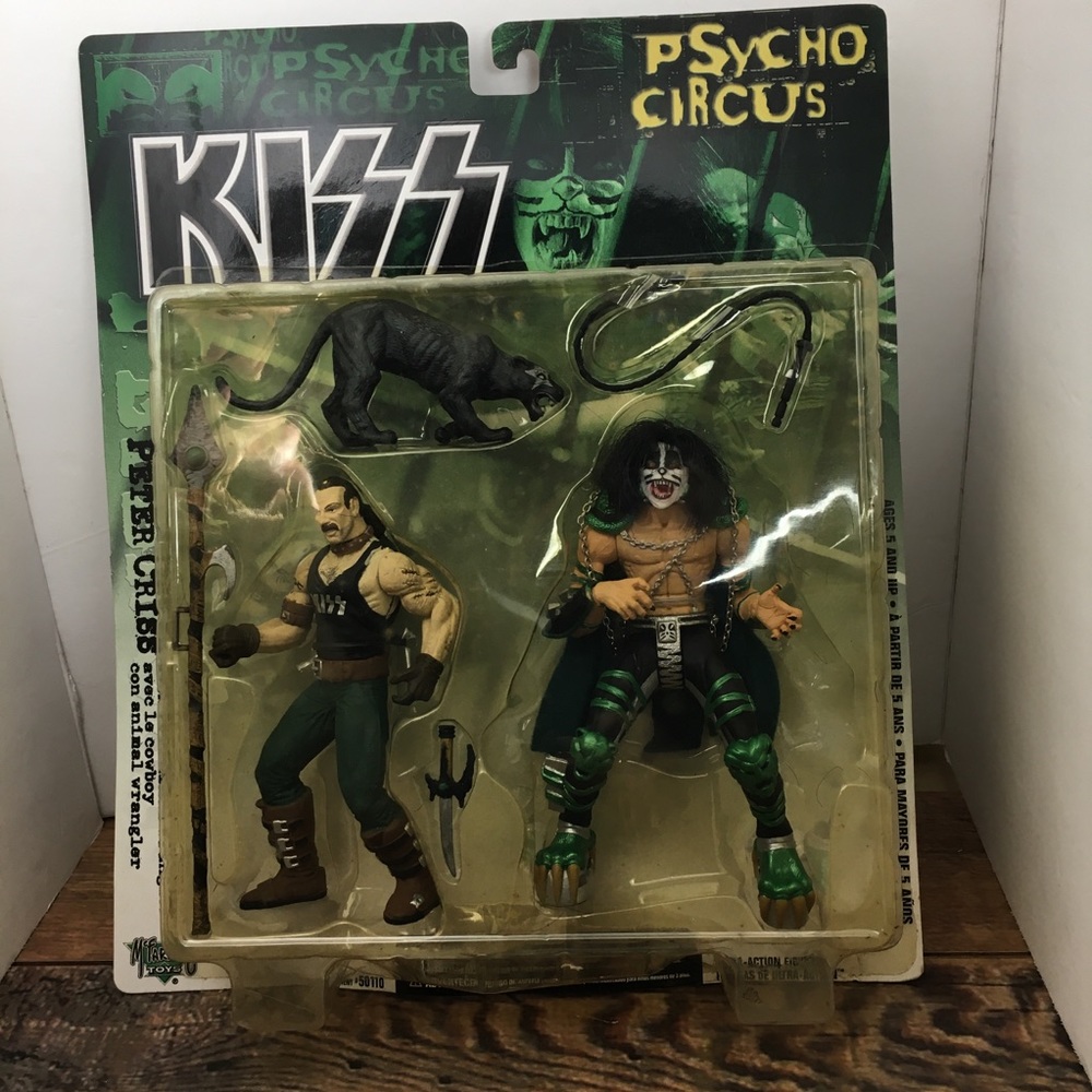 KISS Psycho Circus Peter Criss w/Animal Wrangler
